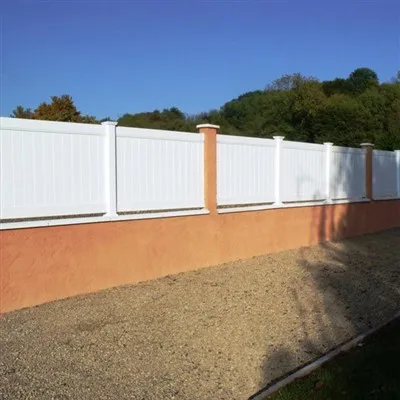 PVC 개인 정보 보호 울타리 패널